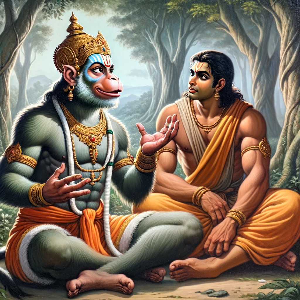 Hanuman Describes Lanka to Rama